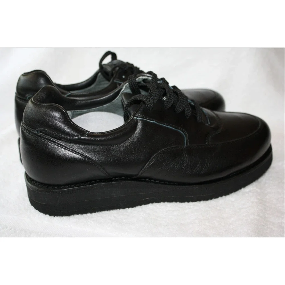 PW Minor Oxford Walking Shoes Men 8 D All American Comfort Orthotic Orthopedic
